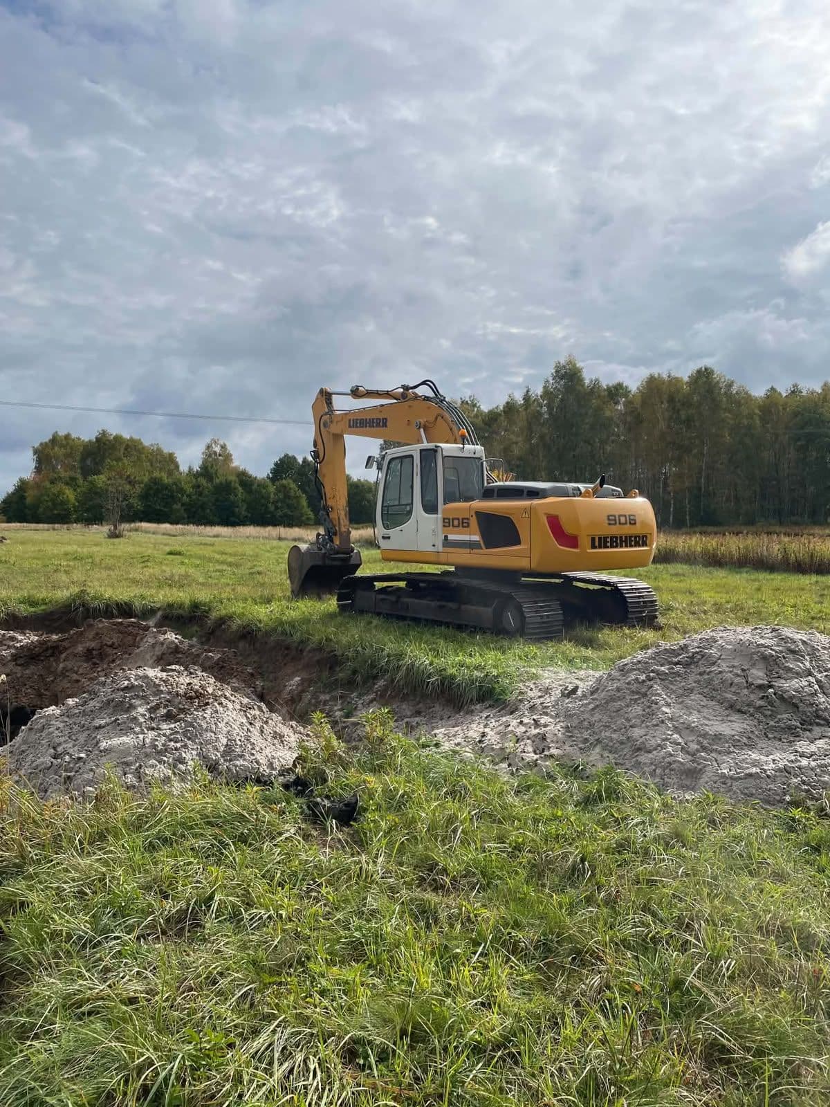 Koparka gąsienicowa Liebherr